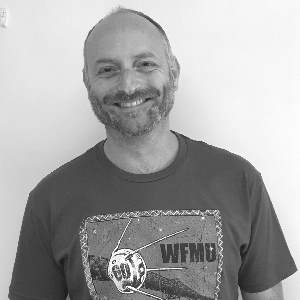 Black and white picture of Jeremy